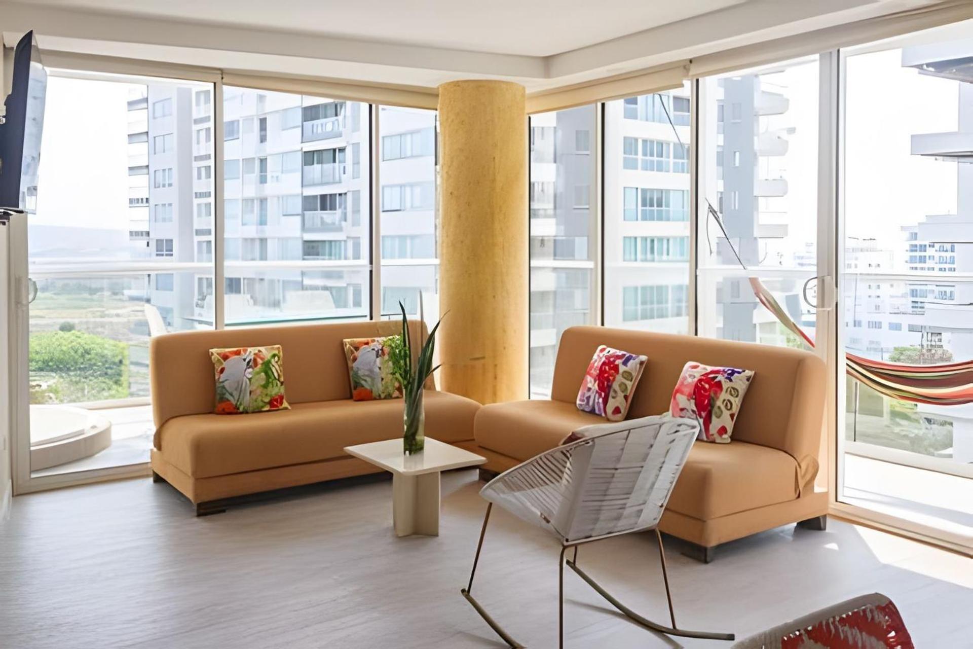 Apartamento 5* 2H con piscina, frente a la playa Morros. Wifi Cartagena Exterior foto