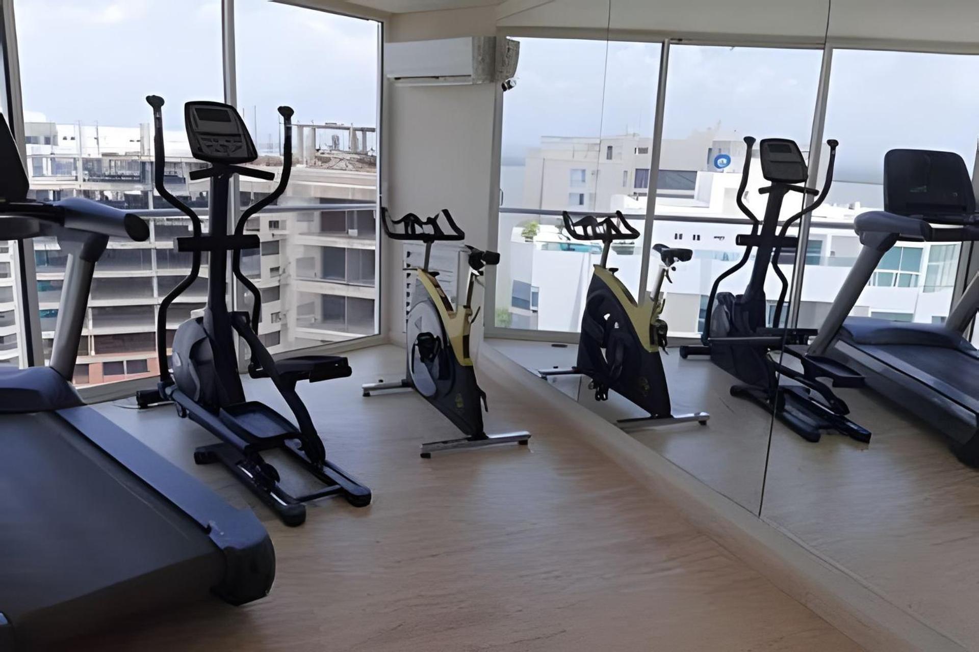 Apartamento 5* 2H con piscina, frente a la playa Morros. Wifi Cartagena Exterior foto