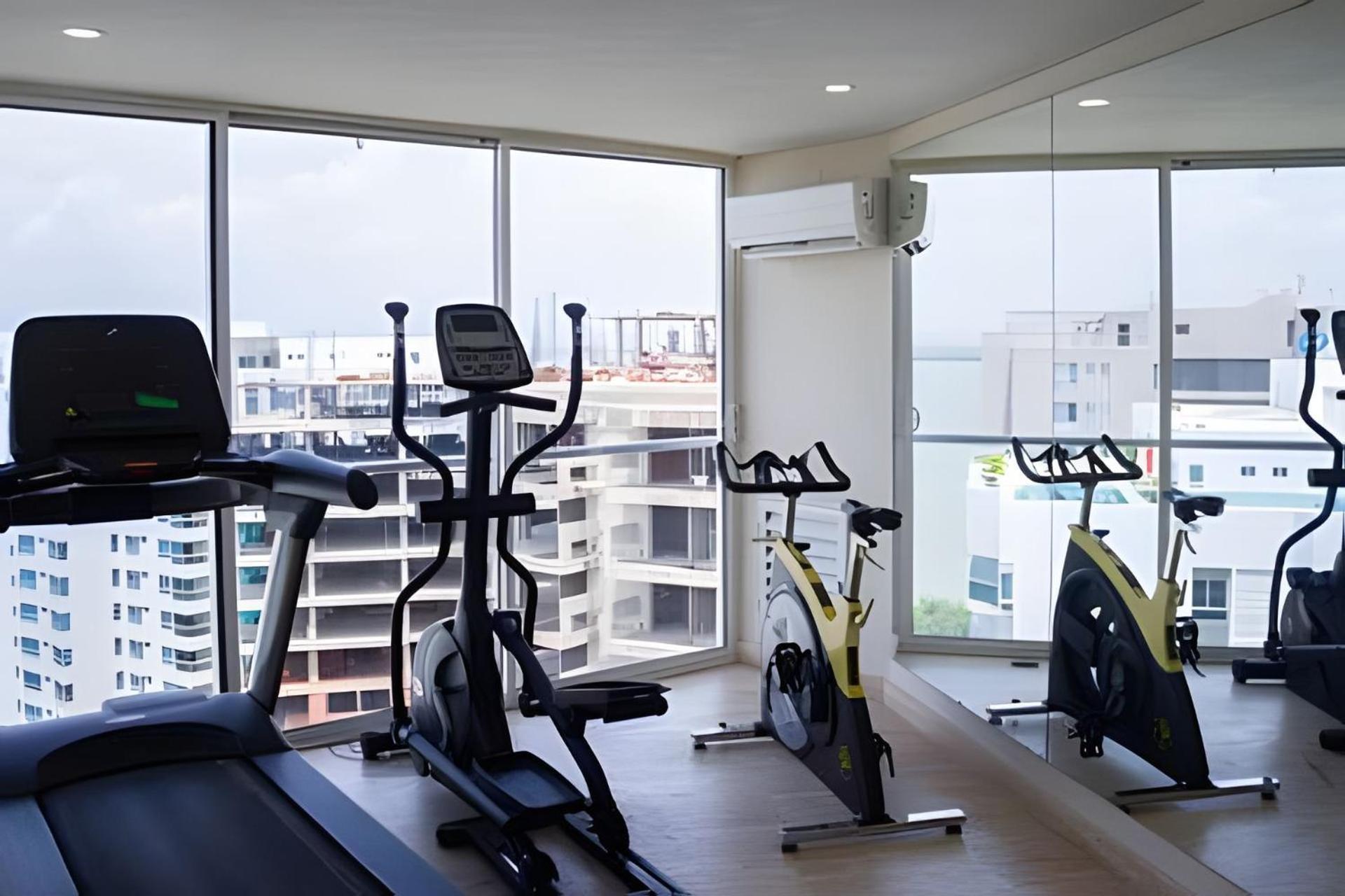 Apartamento 5* 2H con piscina, frente a la playa Morros. Wifi Cartagena Exterior foto