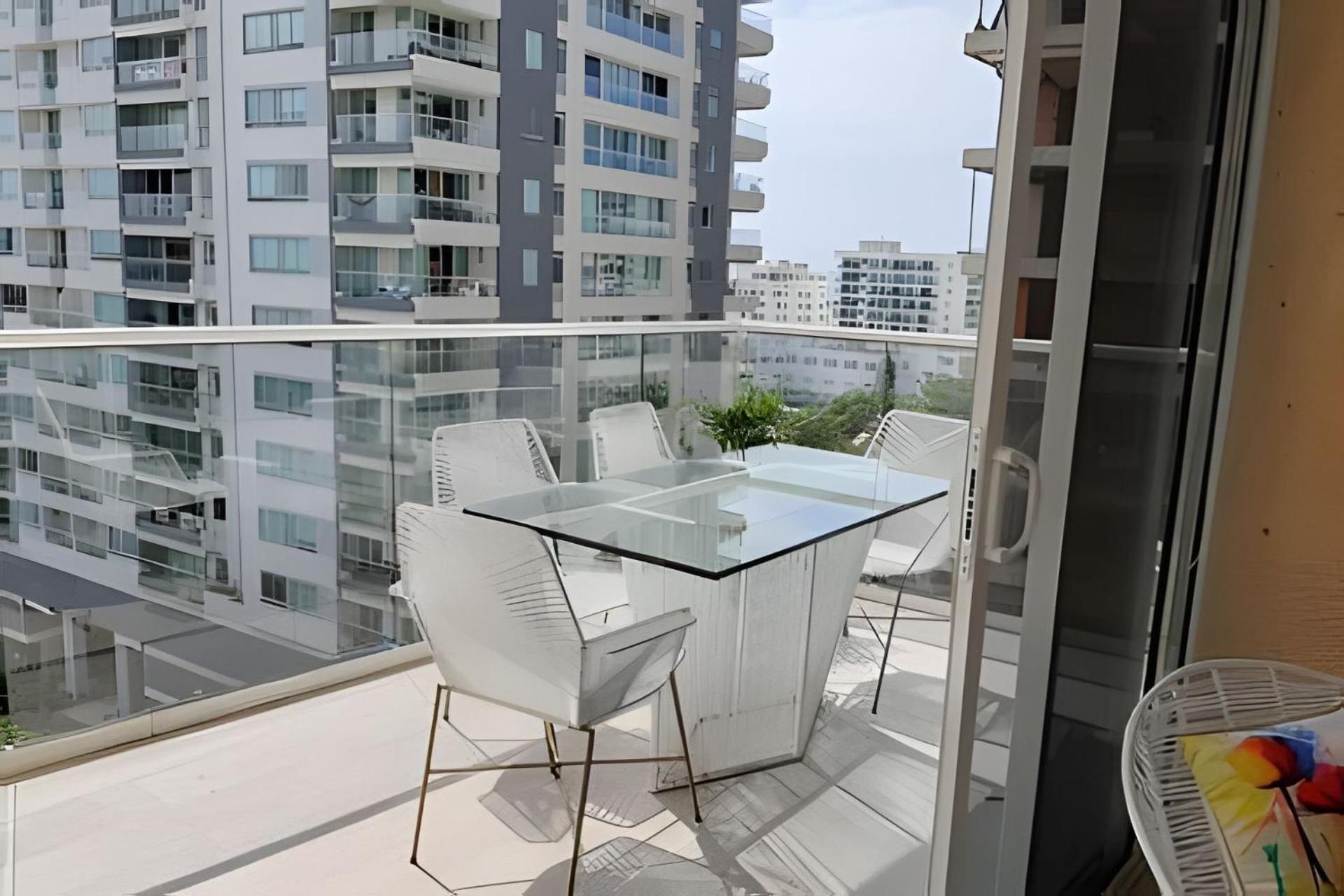 Apartamento 5* 2H con piscina, frente a la playa Morros. Wifi Cartagena Exterior foto
