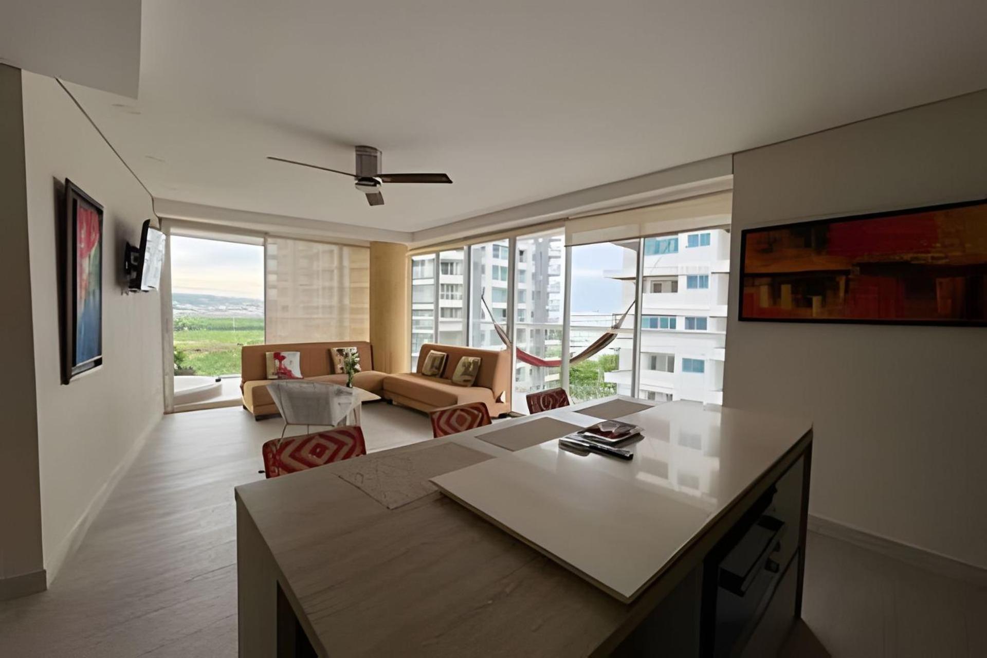 Apartamento 5* 2H con piscina, frente a la playa Morros. Wifi Cartagena Exterior foto