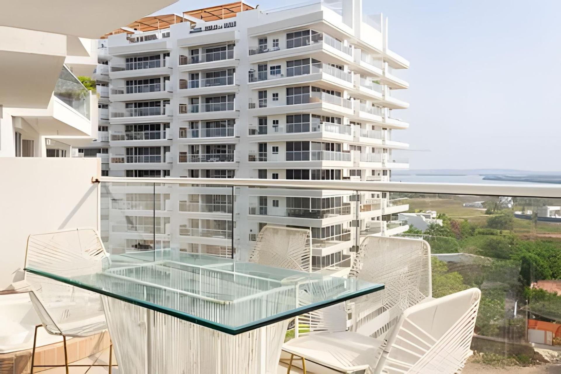 Apartamento 5* 2H con piscina, frente a la playa Morros. Wifi Cartagena Exterior foto